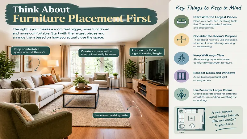 Think About Furniture Placement First
