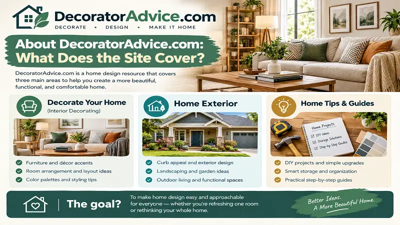 About DecoratorAdvice .com: What Does the Site Cover?